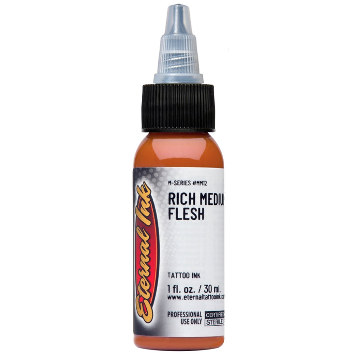 Eternal Tattoo Ink - M Series - Rich Medium Flesh - Ultimate Tattoo Supply