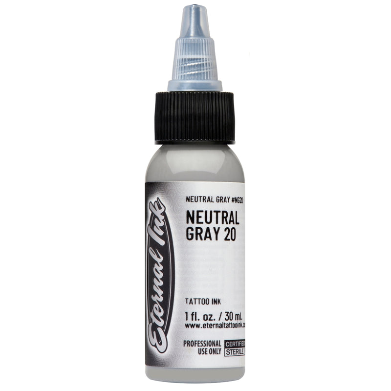 Eternal Ink - Neutral Opaque - Neutral Gray 20 - Ultimate Tattoo Supply