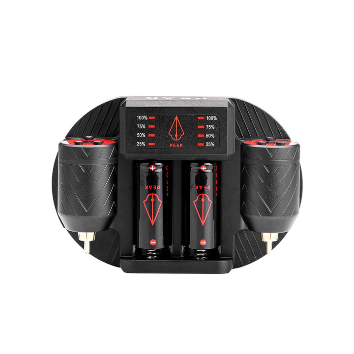 Peak Charging Dock + Forge-C Battery Packs Bundle - Ultimate Tattoo Supply