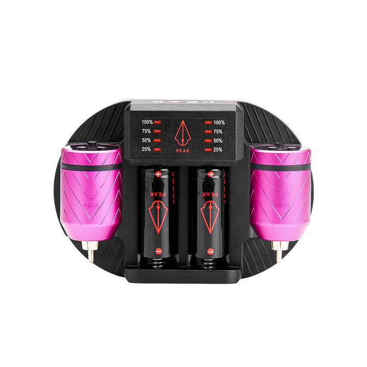 Peak Charging Dock + Forge-C Battery Packs Bundle - Ultimate Tattoo Supply