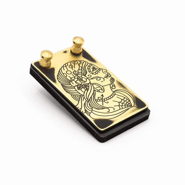 USA STRIKE Brass Foot Switch - Day of the Dead