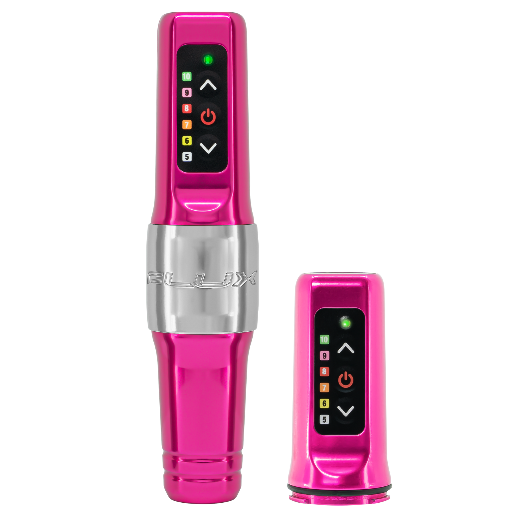 Microbeau Flux Mini Permanent Makeup Machine with 2 Battery Packs- 2.5mm - Ultimate Tattoo Supply