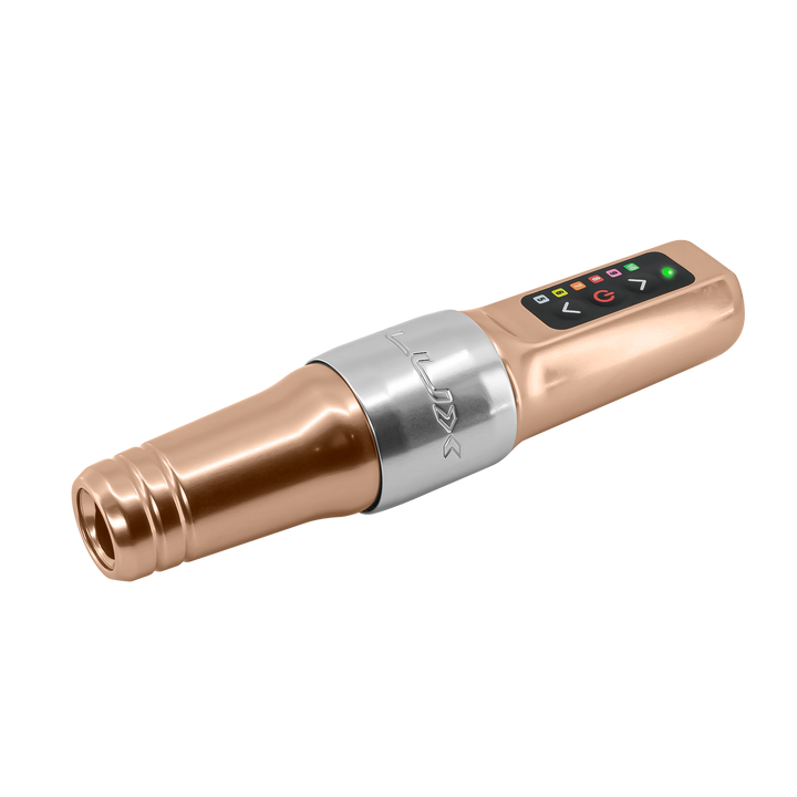Microbeau Flux Mini Permanent Makeup Machine with 2 Battery Packs- 2.5mm - Ultimate Tattoo Supply