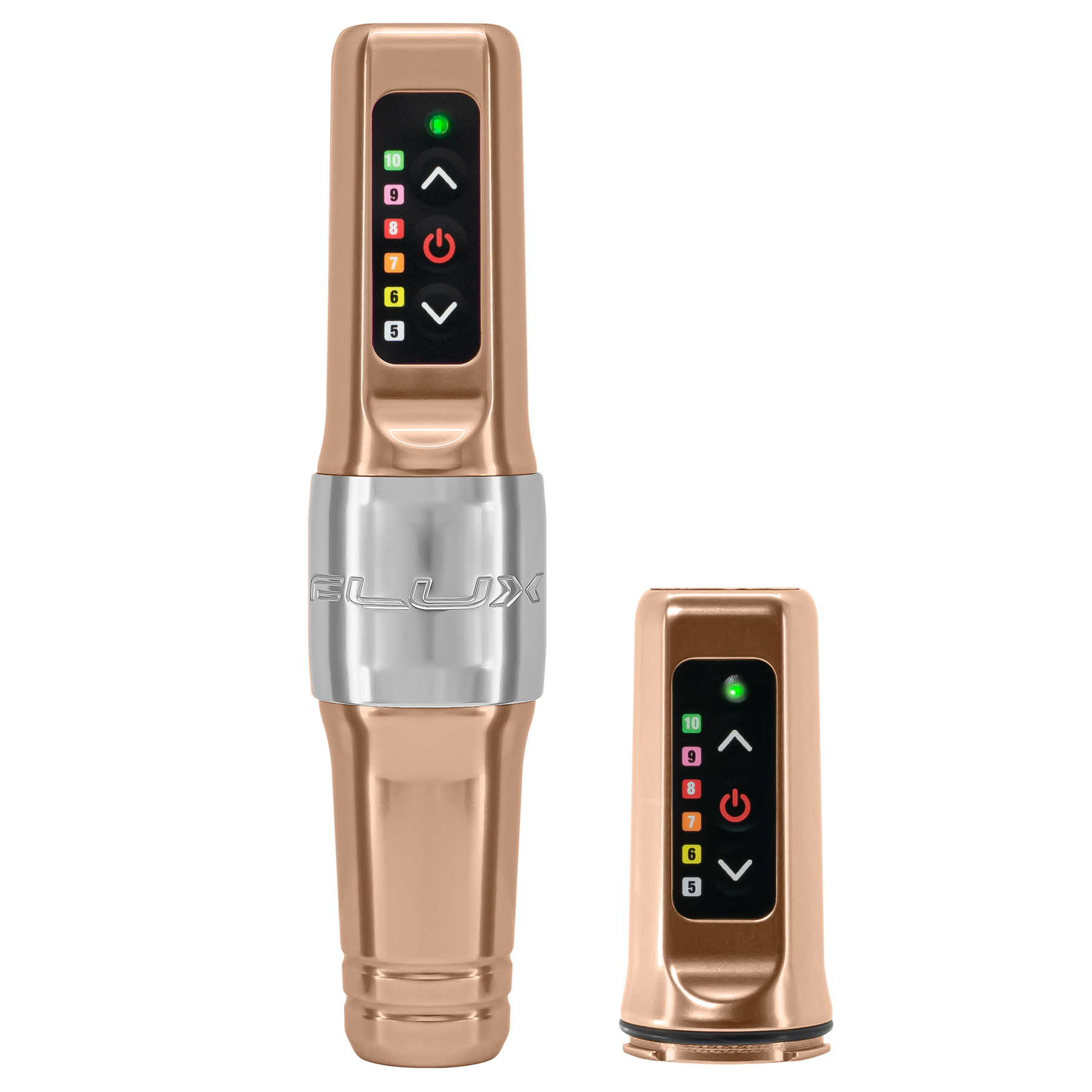 Microbeau Flux Mini Permanent Makeup Machine with 2 Battery Packs- 2.5mm - Ultimate Tattoo Supply