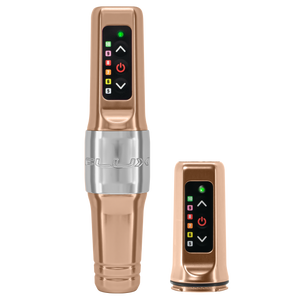 Microbeau Flux Mini Permanent Makeup Machine with 2 Battery Packs- 2.5mm - Ultimate Tattoo Supply