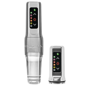 Microbeau Flux Mini Permanent Makeup Machine with 2 Battery Packs- 2.5mm - Ultimate Tattoo Supply