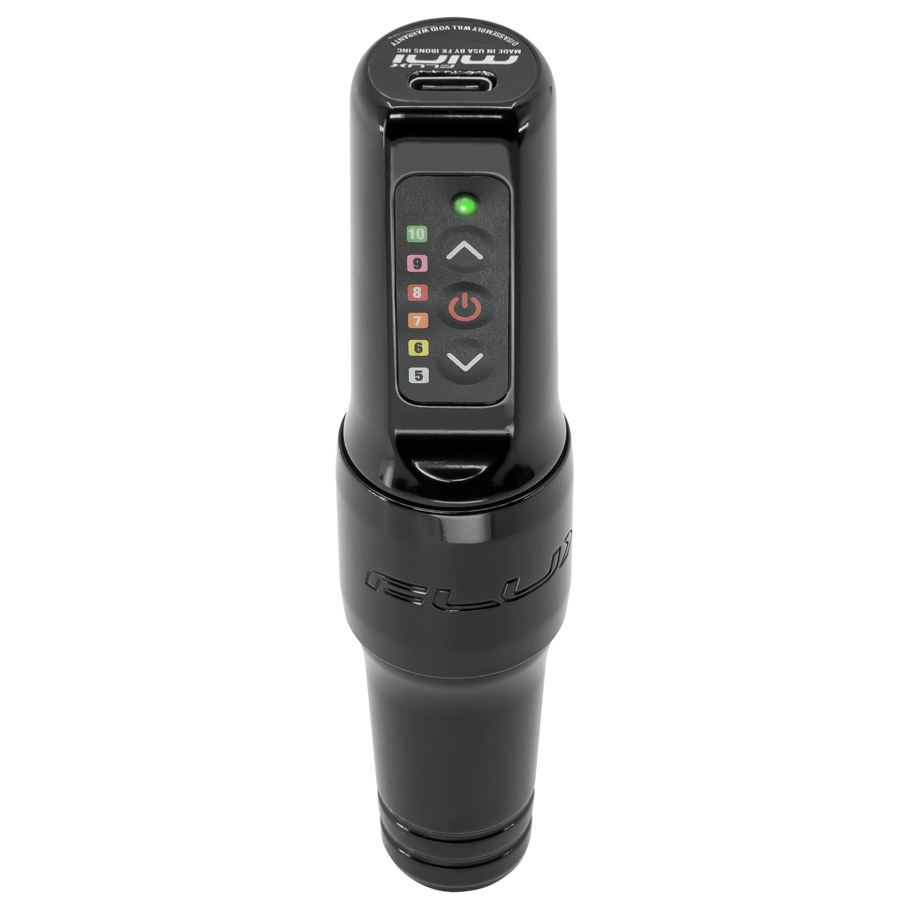 Microbeau Flux Mini Permanent Makeup Machine with 2 Battery Packs- 2.5mm - Ultimate Tattoo Supply