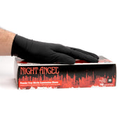 Adenna Night Angel - Black Nitrile Exam Gloves