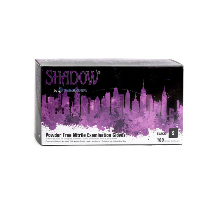 Adenna Shadow - Black Nitrile Exam Gloves - Ultimate Tattoo Supply