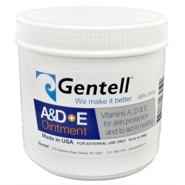 Gentell A&D + E Ointment – 13oz Jar - Ultimate Tattoo Supply