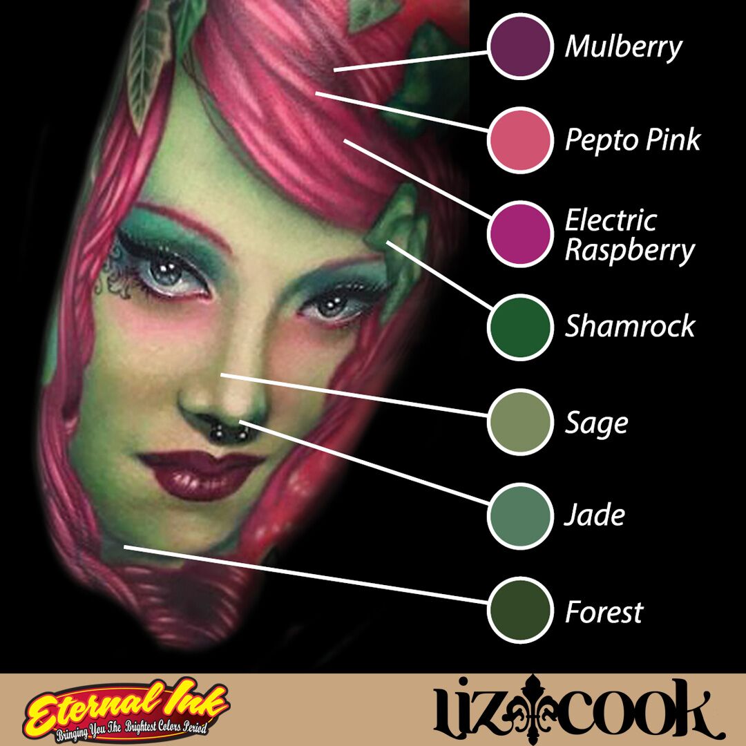 Eternal Ink - Liz Cook - Pepto Pink - Ultimate Tattoo Supply