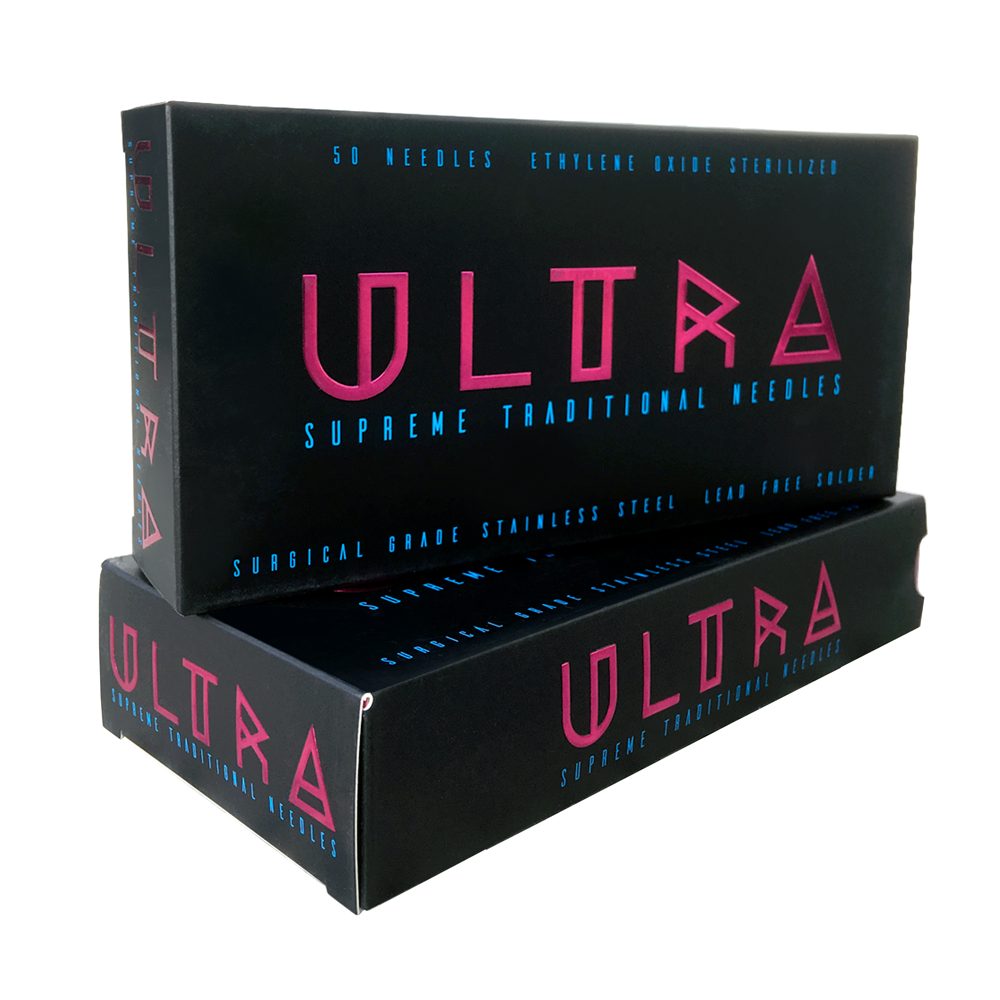 Ultra Supreme Needles - #8 EXTRA Tight Round Liners - Ultimate Tattoo Supply