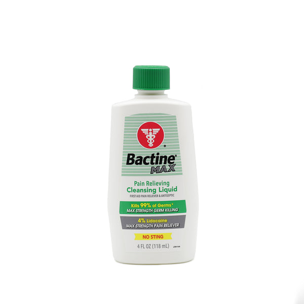 Bactine MAX First Aid Liquid - 4oz. Squeeze Bottle