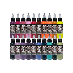 Anime Color Set Light + Dark — Industry Inks — Pick Size - Ultimate Tattoo Supply