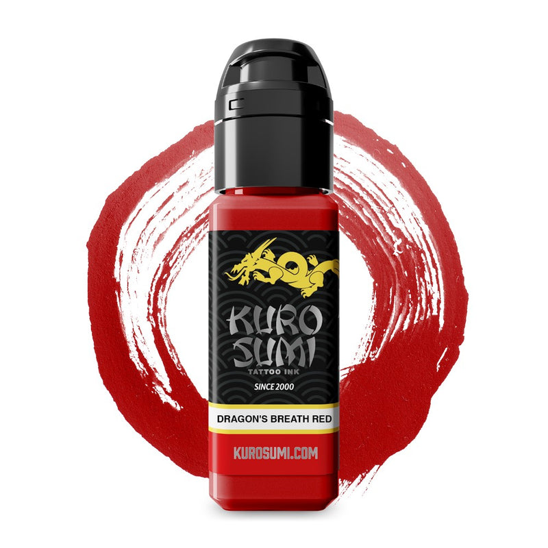 Kuro Sumi Dragon's Breath Red - Ultimate Tattoo Supply