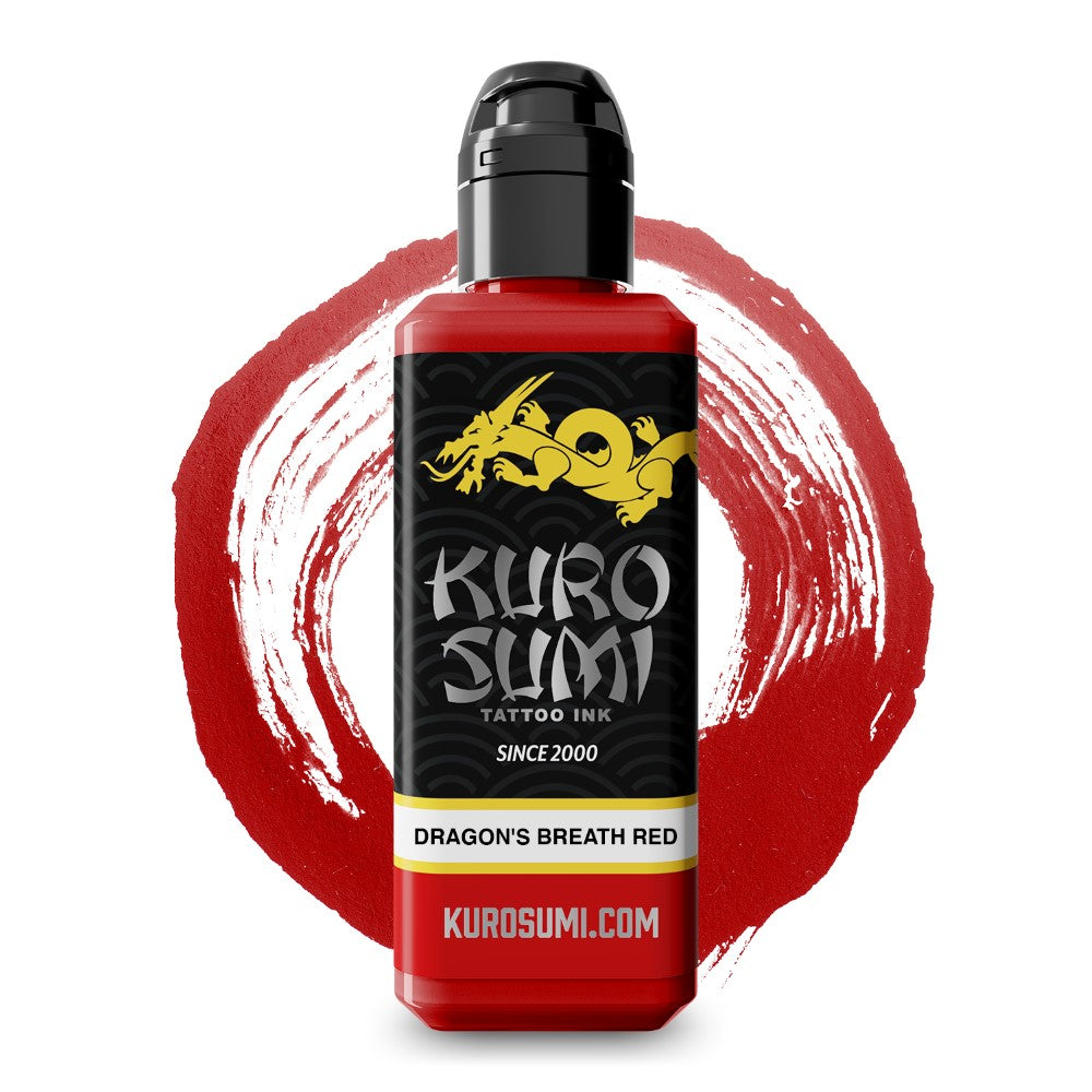 Kuro Sumi Dragon's Breath Red - Ultimate Tattoo Supply