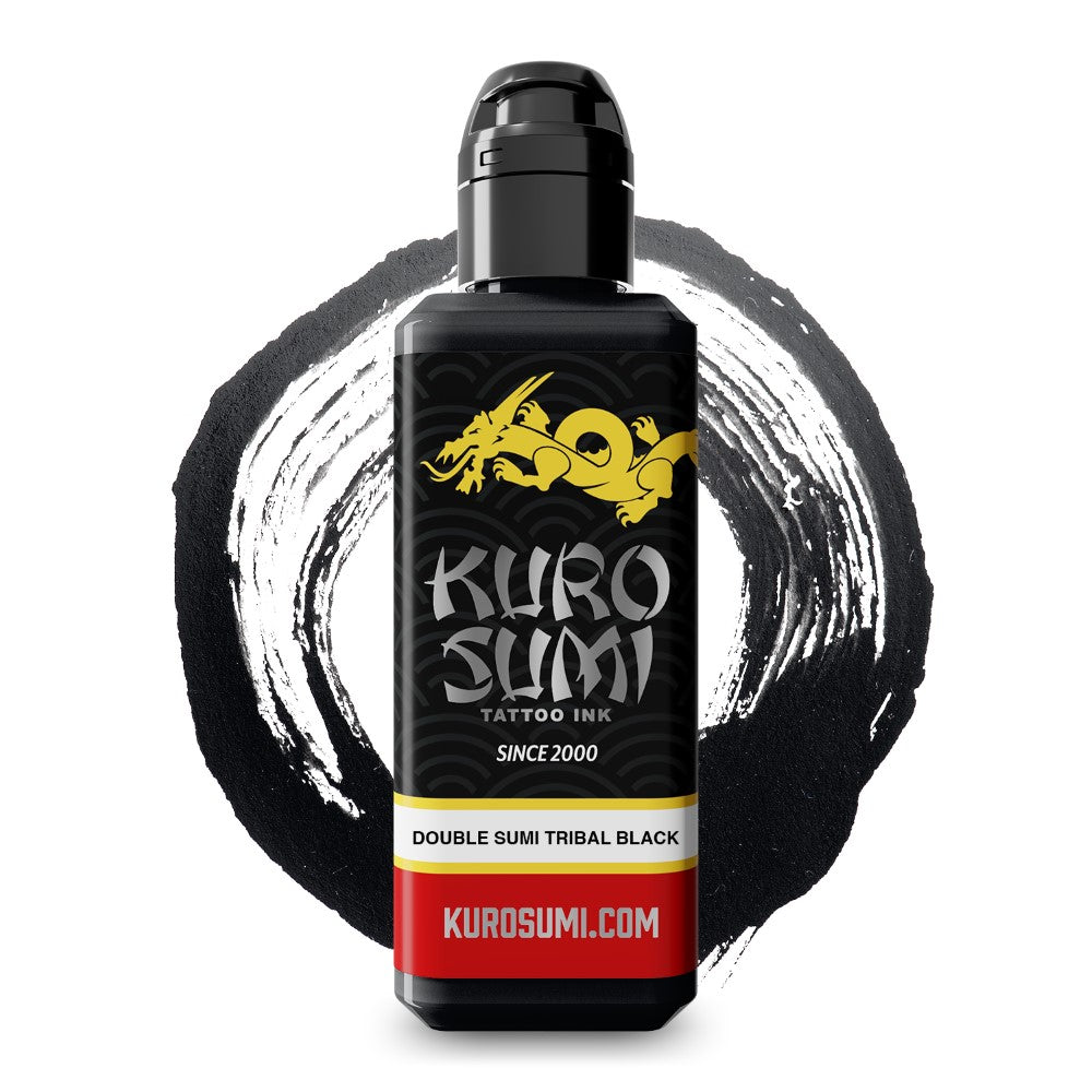 Kuro Sumi Double Sumi Tribal Black - Ultimate Tattoo Supply
