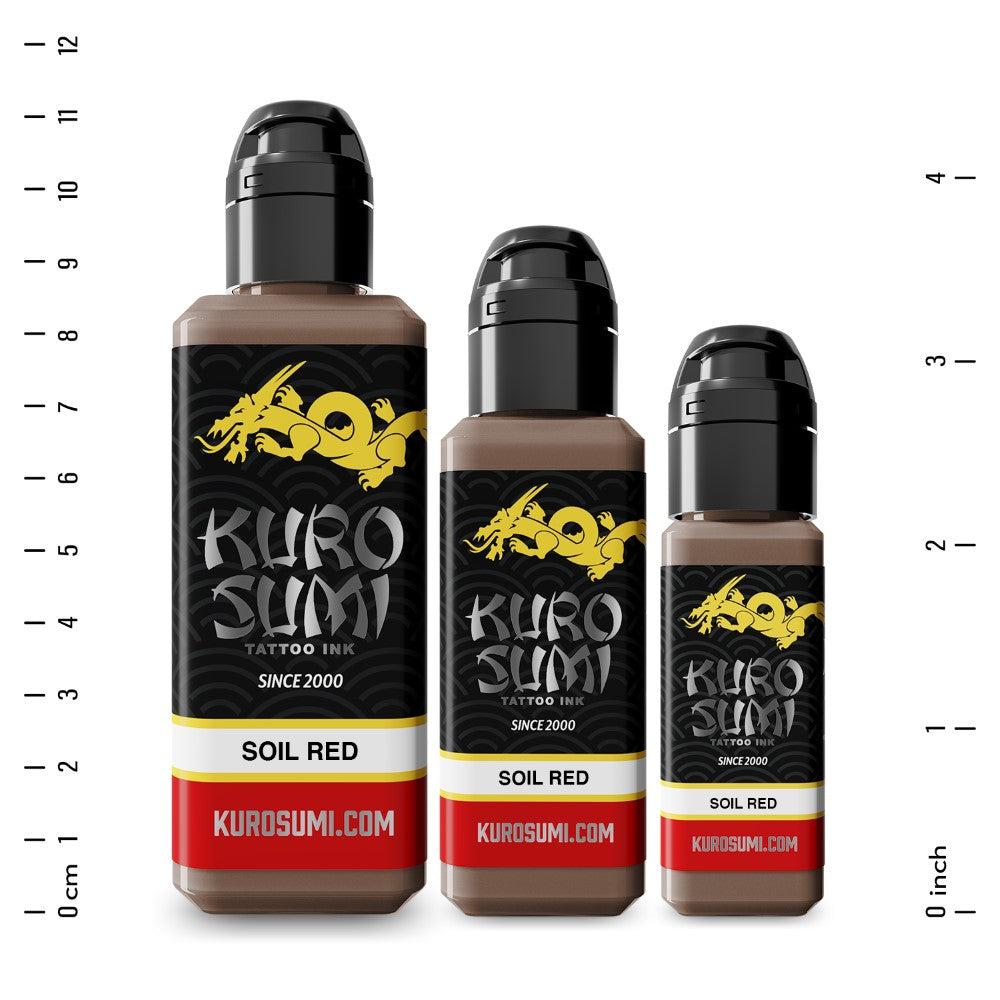 Kuro Sumi Soil Red - Ultimate Tattoo Supply