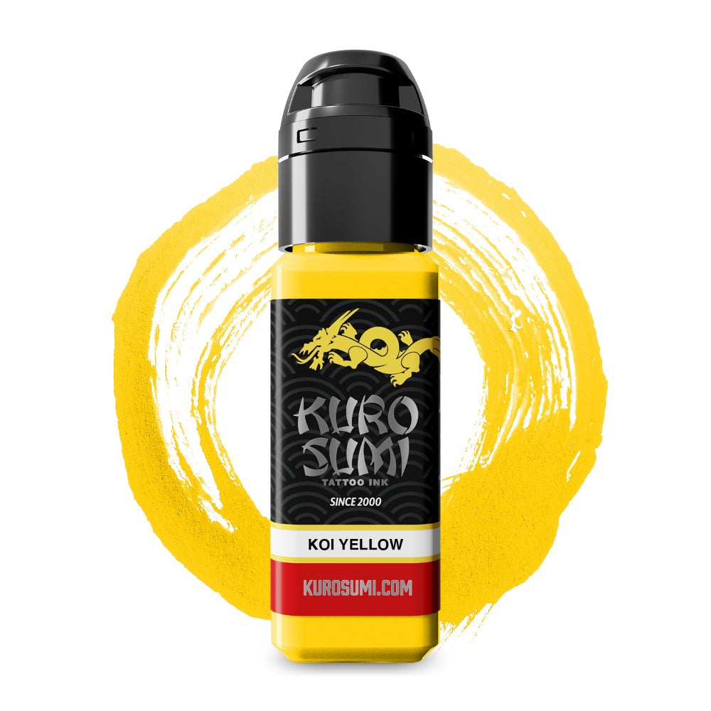 Kuro Sumi Koi Yellow - Ultimate Tattoo Supply