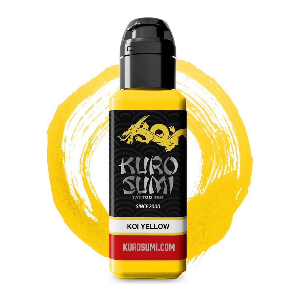 Kuro Sumi Koi Yellow - Ultimate Tattoo Supply
