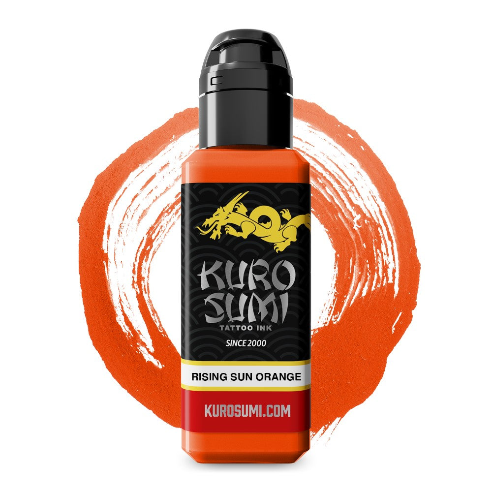Kuro Sumi Rising Sun Orange