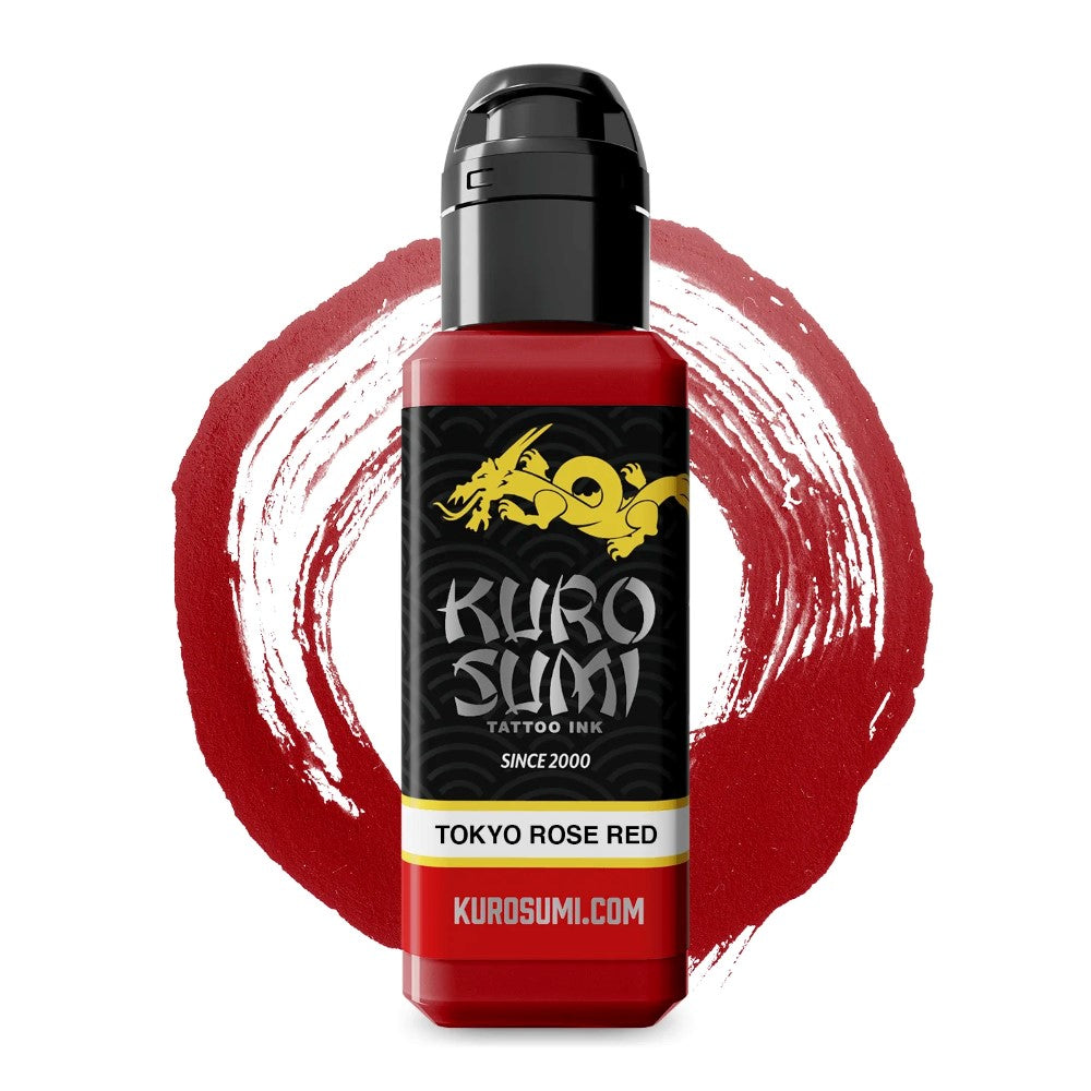 Kuro Sumi Tokyo Rose Red - Ultimate Tattoo Supply