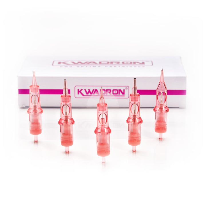 Kwadron Optima PMU Cartridge - 5 Mag Shader 0.30mm Point Taper (30/5MGPT-OPT) - Ultimate Tattoo Supply