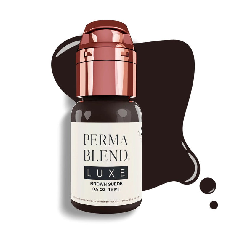 Luxe Brown Suede — Luxe Perma Blend — 1/2oz Bottle - Ultimate Tattoo Supply