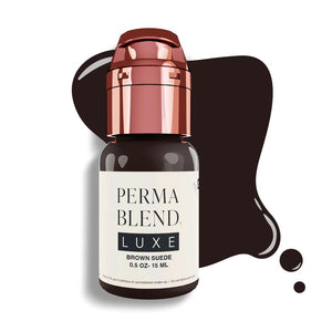 Luxe Brown Suede — Luxe Perma Blend — 1/2oz Bottle - Ultimate Tattoo Supply