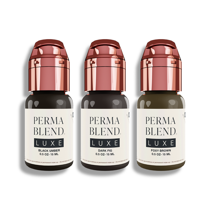 Cool Brows Mini Set — Perma Blend Luxe — 3 1/2oz Bottles - Ultimate Tattoo Supply