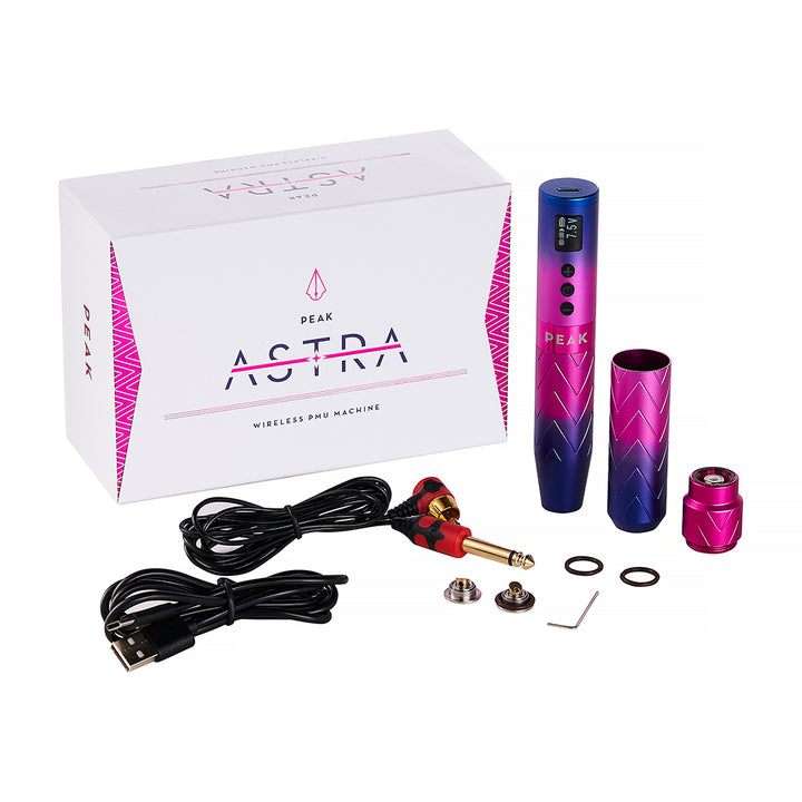 Peak Astra Wireless PMU Machine with 2 Battery Packs – Pick Color - Ultimate Tattoo Supply