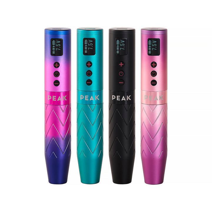 Peak Astra Wireless PMU Machine with 2 Battery Packs – Pick Color - Ultimate Tattoo Supply