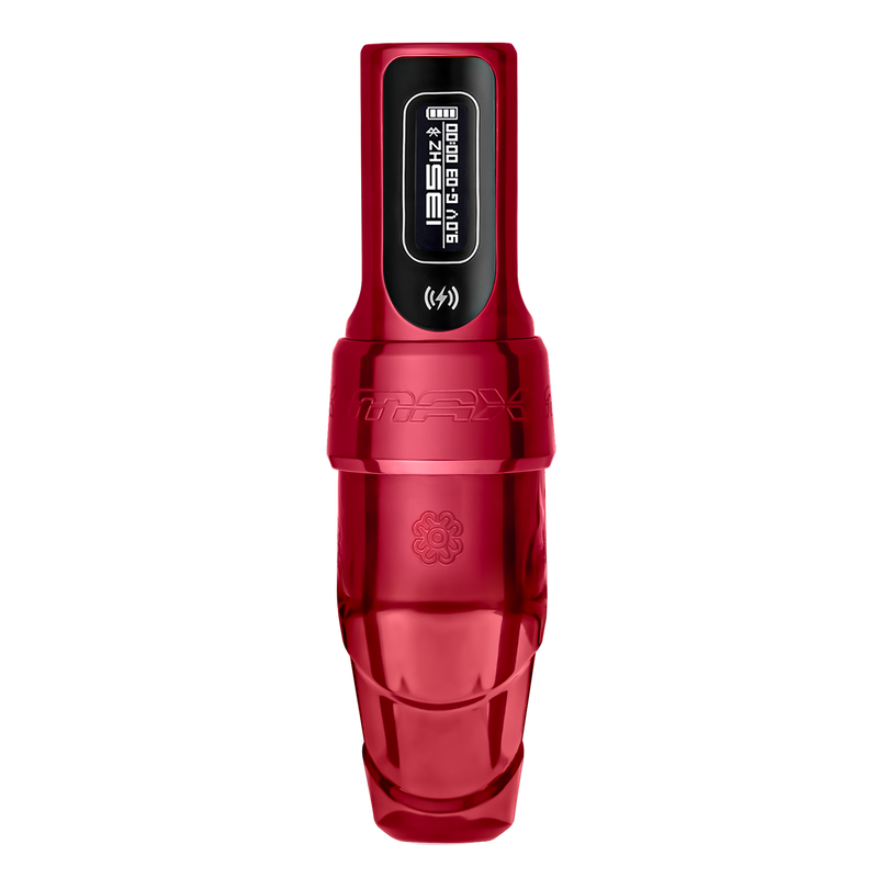 Microbeau Flux S Max Permanent Makeup Machine — 2.5mm — Ruby - Ultimate Tattoo Supply