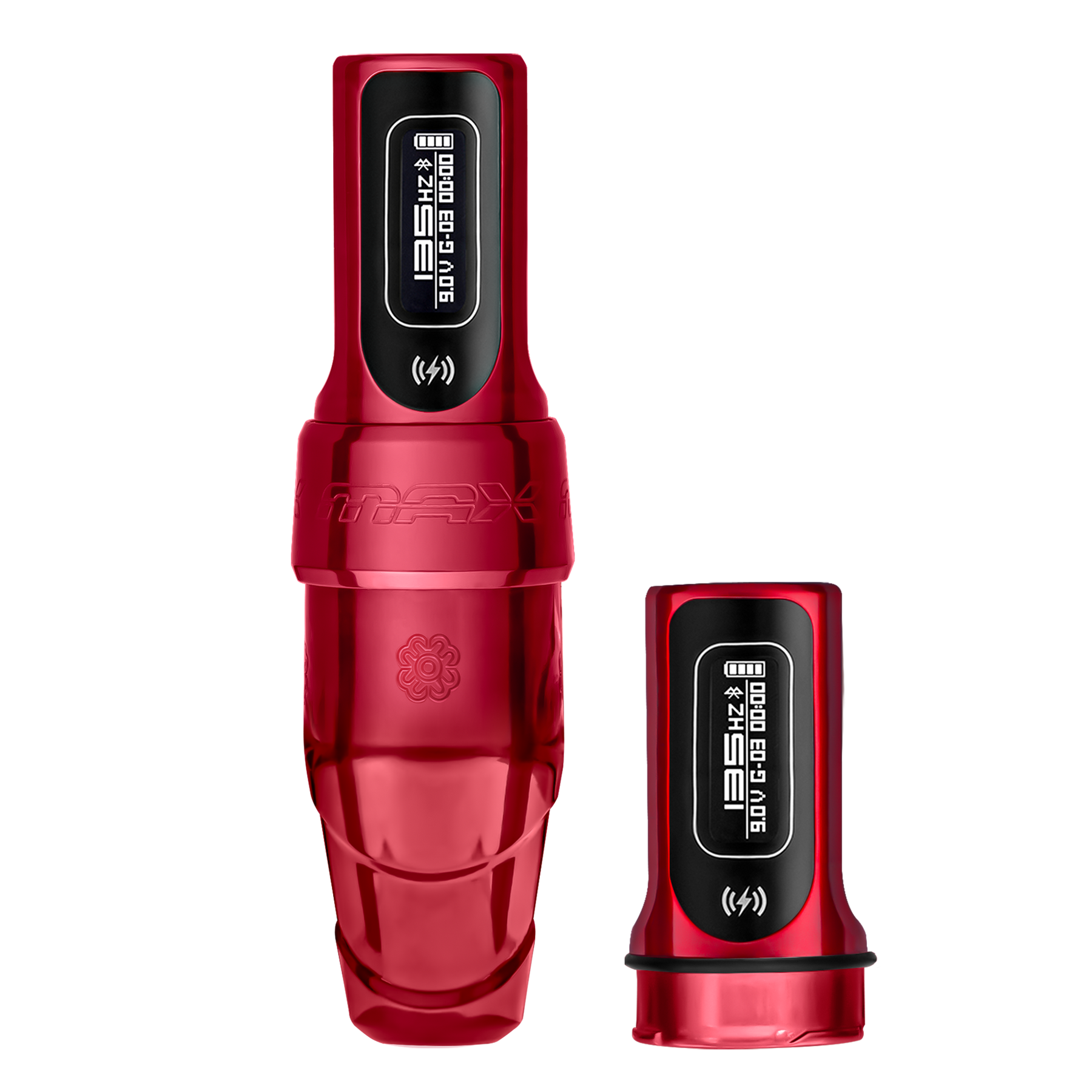 Microbeau Flux S Max Permanent Makeup Machine — 2.5mm — Ruby - Ultimate Tattoo Supply