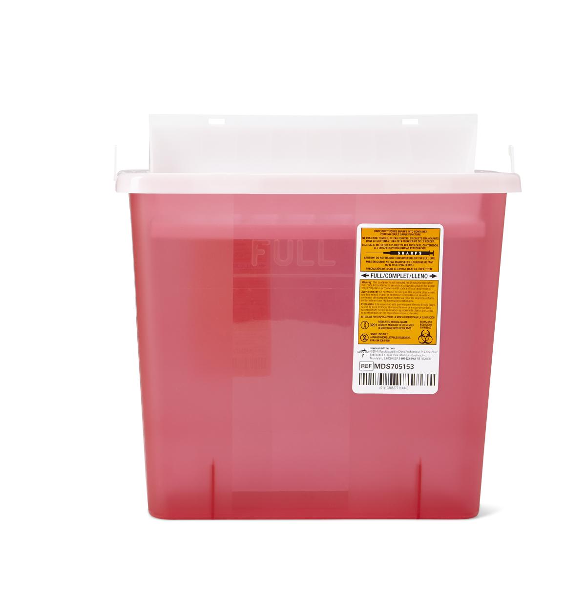 Sharps Container Refill - 5 Quart - Wall Mount