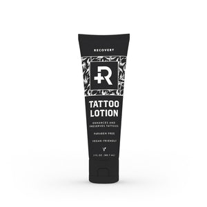 Recovery Tattoo Lotion - 3oz. Tube - Ultimate Tattoo Supply