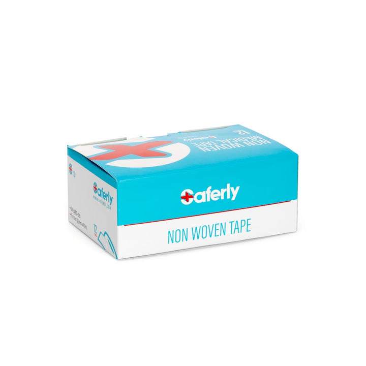 Saferly Non-Woven Paper Surgical Medical Cloth Tape — Case of 12 - Ultimate Tattoo Supply