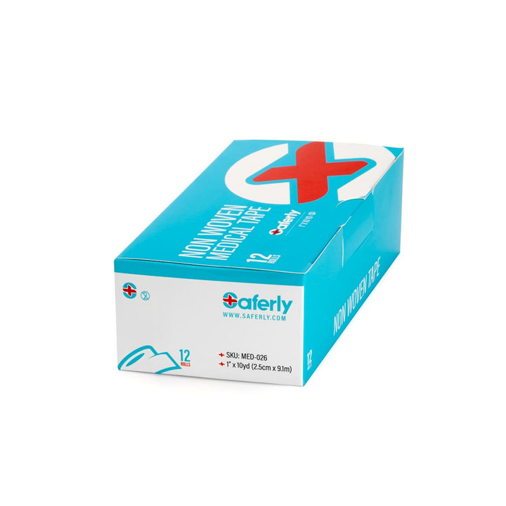 Saferly Non-Woven Paper Surgical Medical Cloth Tape — Case of 12 - Ultimate Tattoo Supply