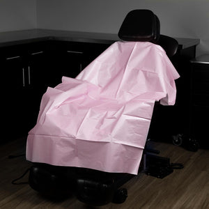 Saferly Pink Cloth Drape Sheets — 40" x 60" — Bag of 10 - Ultimate Tattoo Supply