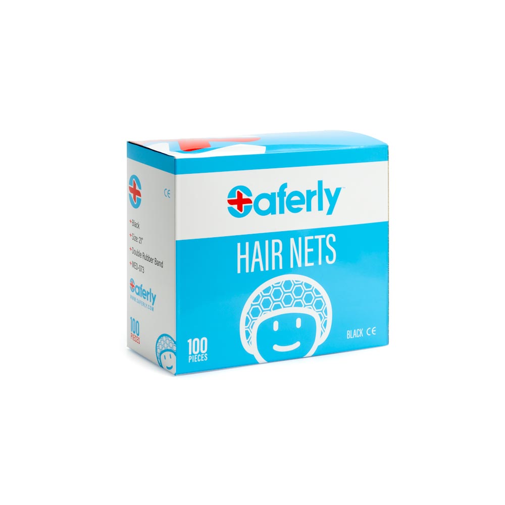 Saferly Hair Nets — Box of 100 - Ultimate Tattoo Supply