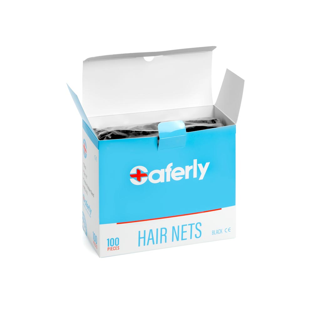 Saferly Hair Nets — Box of 100 - Ultimate Tattoo Supply