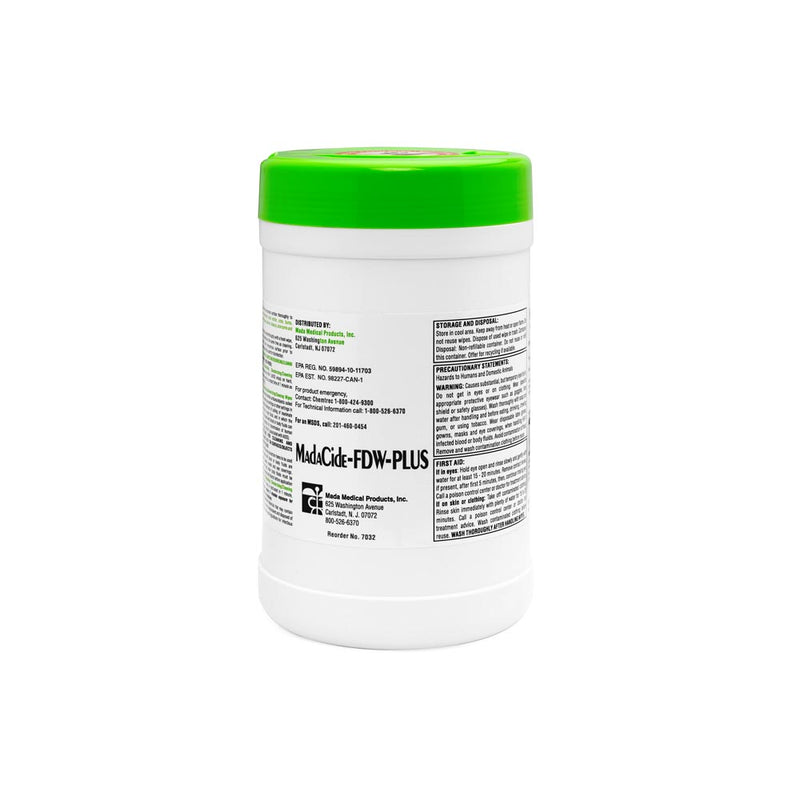 Madacide FDW - Plus Surface Wipes - Ultimate Tattoo Supply