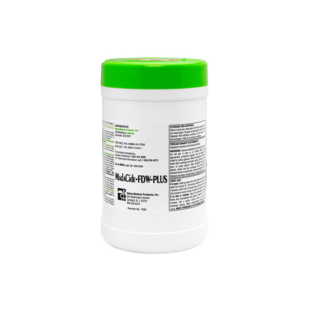 Madacide FDW - Plus Surface Wipes - Ultimate Tattoo Supply