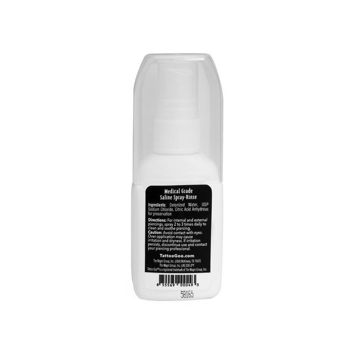 Tattoo Goo Medical Grade Saline Spray — 2oz — Case of 12 - Ultimate Tattoo Supply