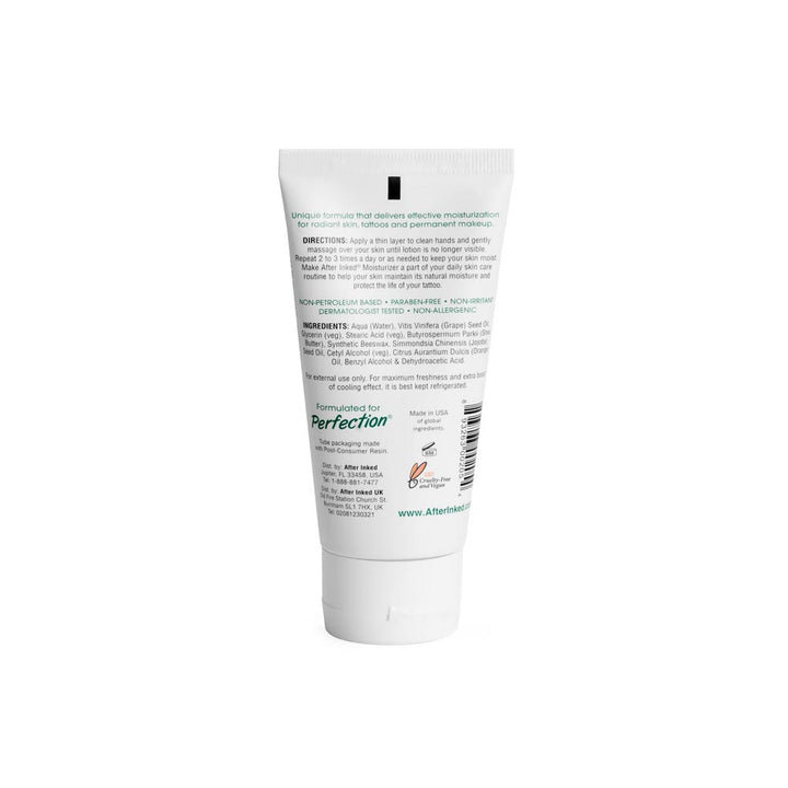 After Inked Tattoo Moisturizer and Lotion — Tattoo Aftercare — 3oz — Case of 12 - Ultimate Tattoo Supply