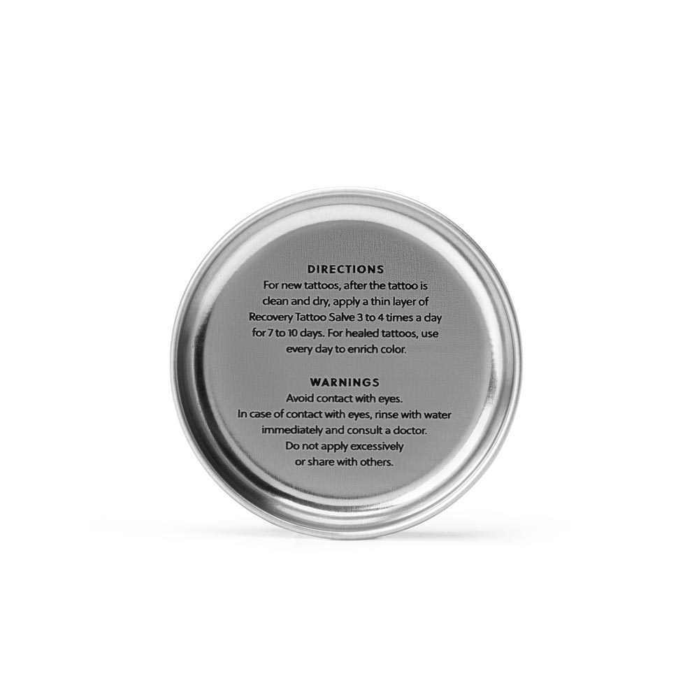 Recovery Aftercare Tattoo Salve .75oz - Price Per Tin - Ultimate Tattoo Supply