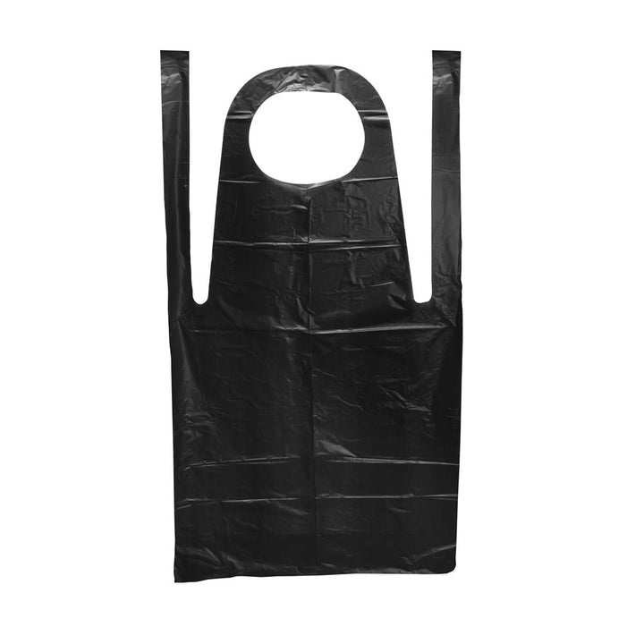 Saferly Disposable Black Aprons — Pack of 100 - Ultimate Tattoo Supply