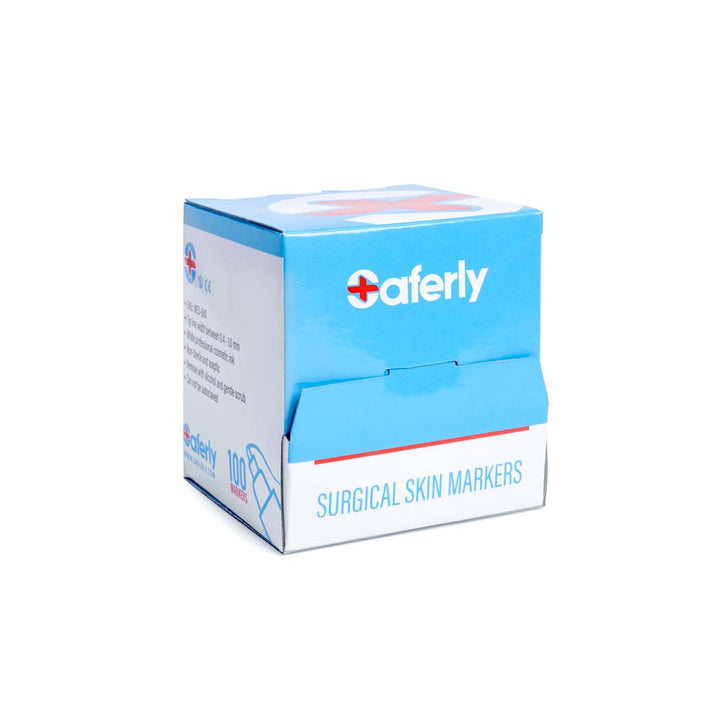 Saferly Fine Tip Surgical Skin Markers — Single or Case of 100 - Ultimate Tattoo Supply