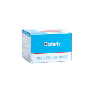 Saferly White Mini Surgical Skin Markers — Sterilized and Interchangeable — Box of 30 - Ultimate Tattoo Supply