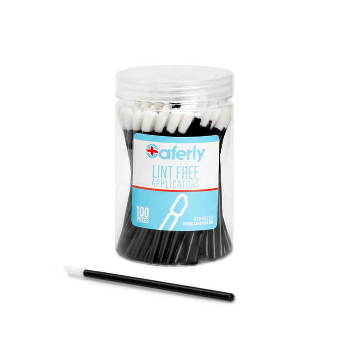 Saferly Lint Free Applicators — Tub of 100 - Ultimate Tattoo Supply